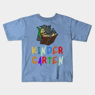 Kindergarten Dragon Prince Read Book Kids T-Shirt